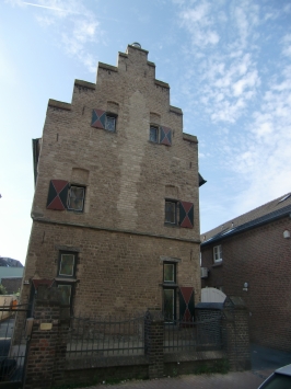 Xanten : Brückstraße, Gotischer Treppengiebel